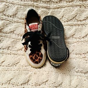 Children’s Leopard Golden Goose Sneakers size 29